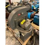 2005 NYB Blower, Shop No. A00717 105, 3500 RPM, w/ Baldor SuperE Motor, Catalog No. EM3771T, 10 HP,