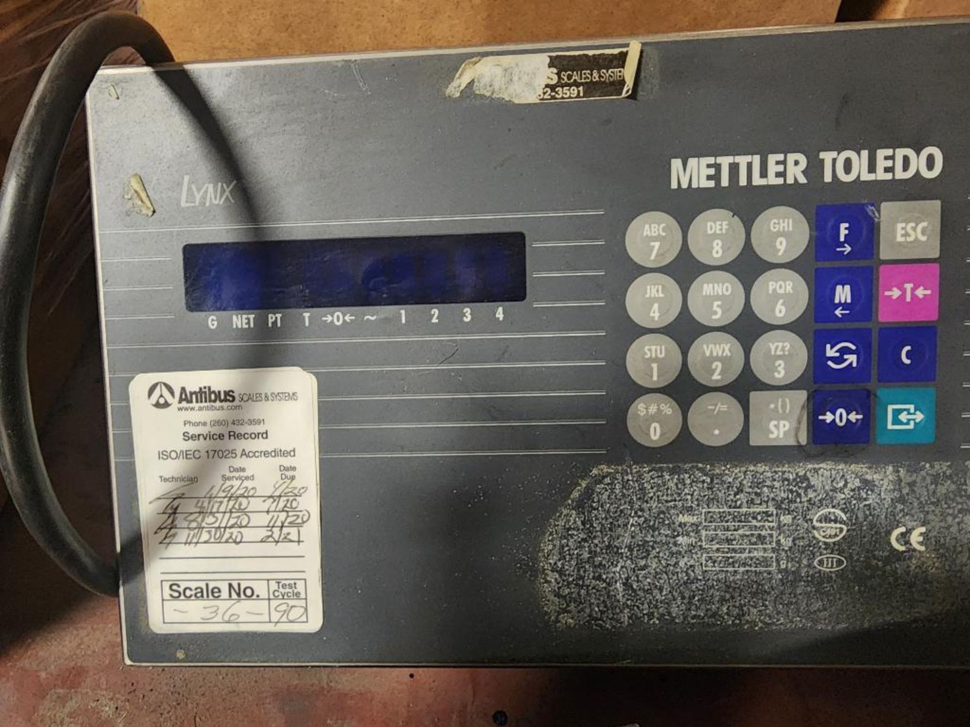 (4) Scale Readouts; (2) Mettler Toledo's, (2) GSE's, GSE 460, GSE 450, Mettler Toledo Lynx, Mettler - Image 2 of 5