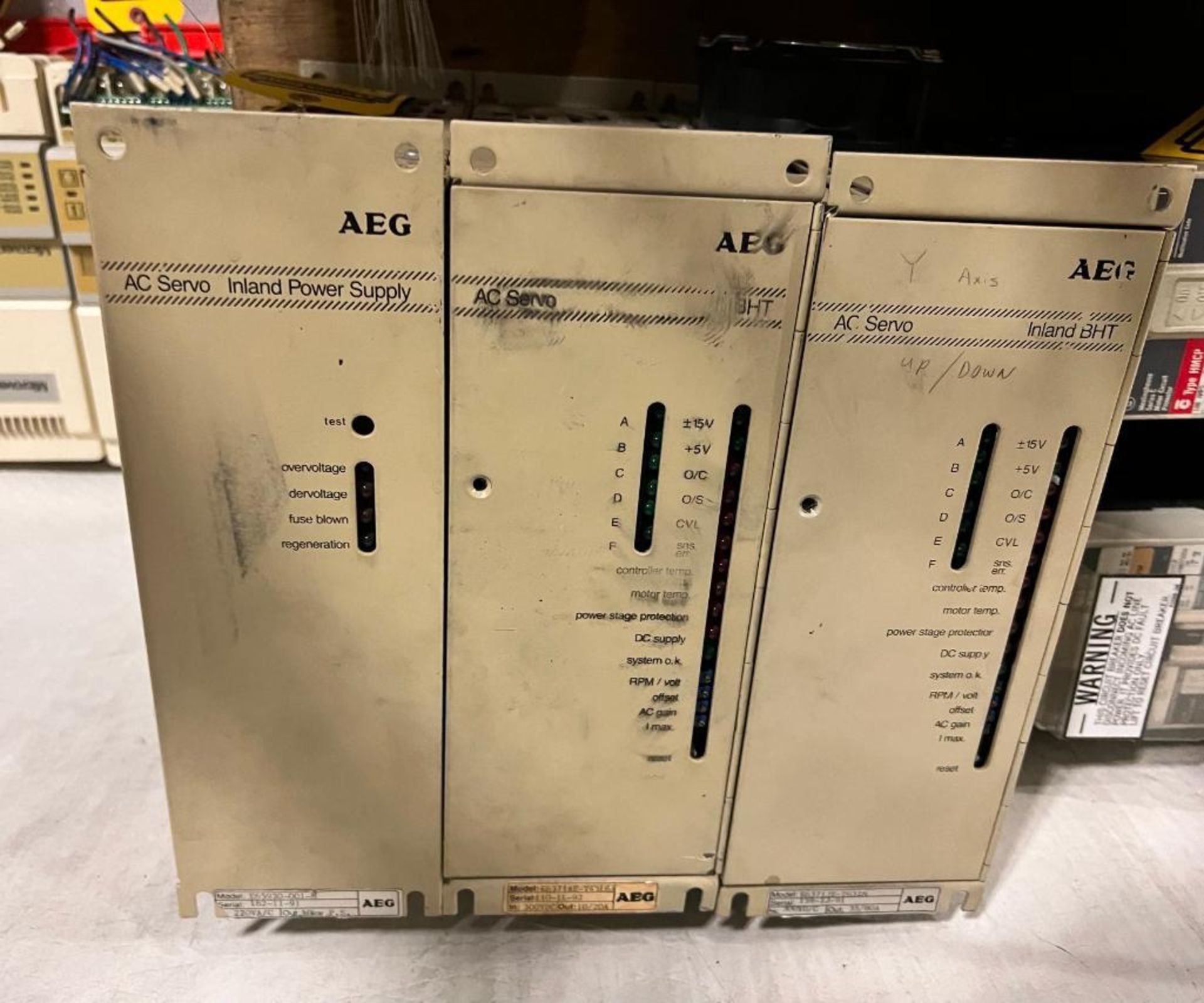 AEG AC Servo, Inland Power Supply, Inland BHT