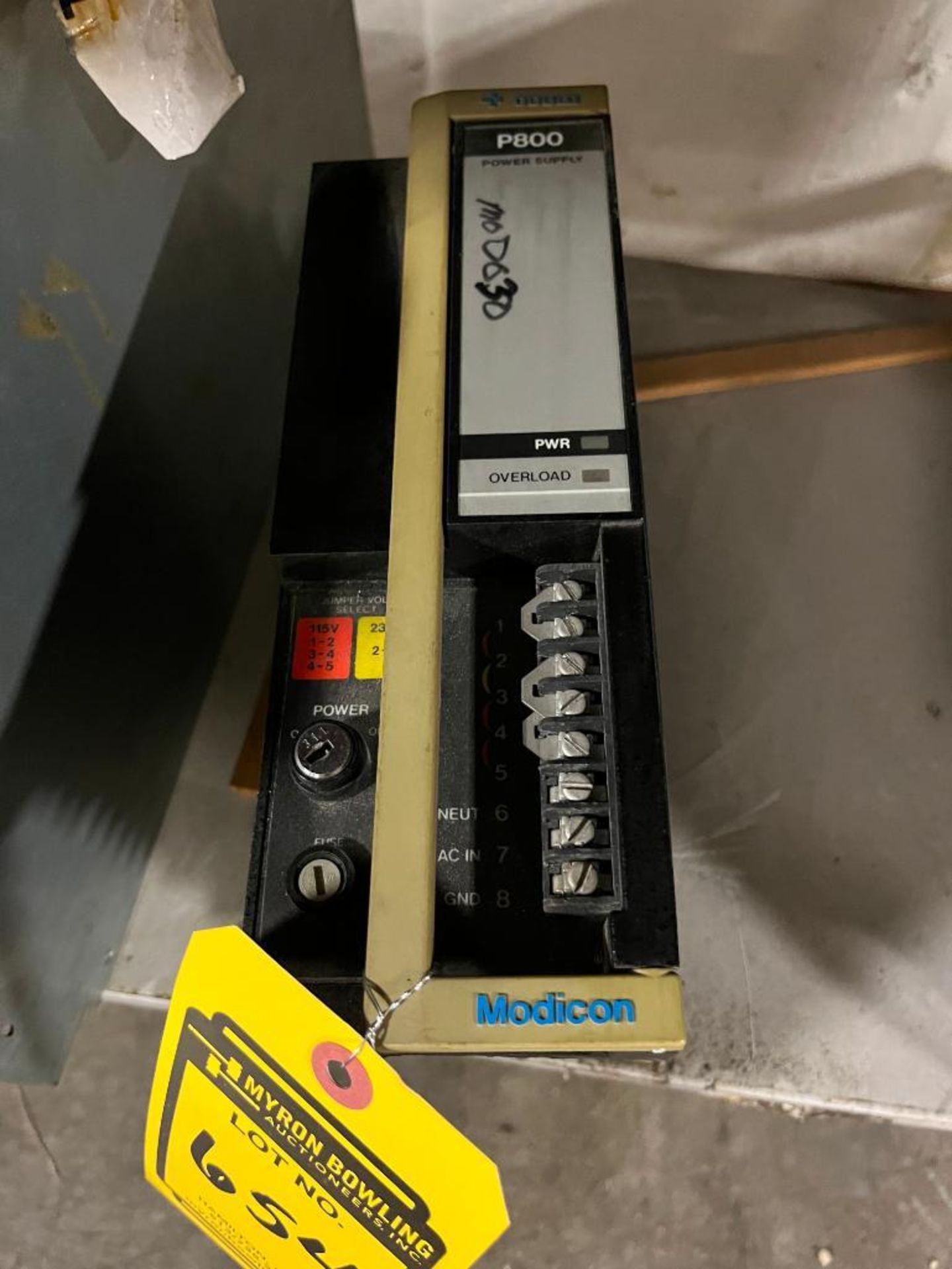 Gould Modicon Power Supply P800 - Image 2 of 2