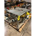 (2) 3' x 16" MDR Conveyors on Wheels w/ Allen-Bradley Controls, PowerFlex40 Drives, WEB Motors