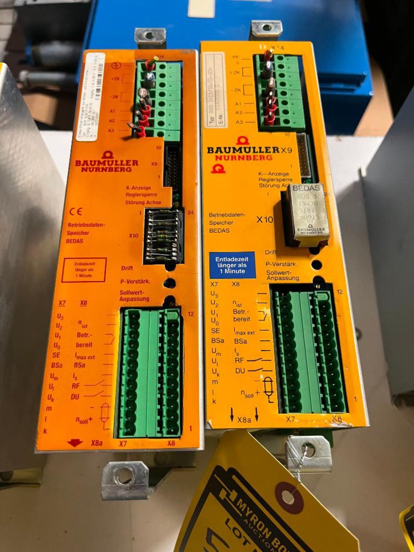 (2x) Baumuller Nurnberg Servo Drive - Image 2 of 3