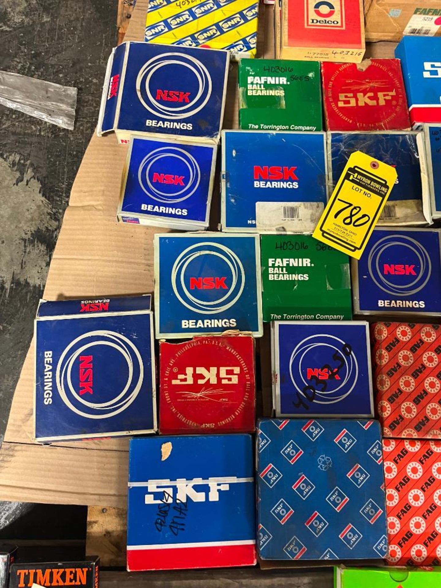 Skid Consisting of Fafnir, Koyo, SKF, NSK, MRC, FAG, Delco Bearings - Image 2 of 5