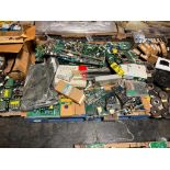 Pallet of Assorted Circuit Boards, Operator Control Stations