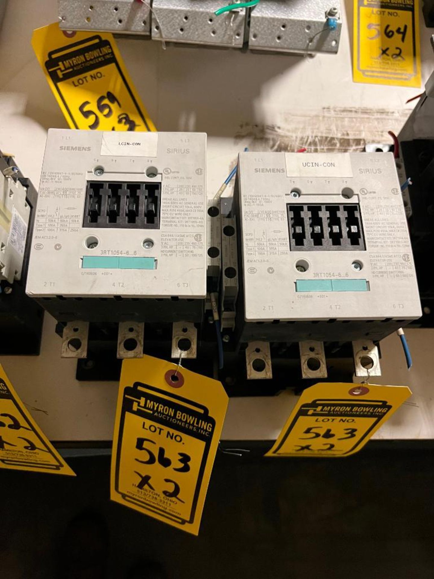 (2x) Siemens Sirius Contactor - Image 2 of 3