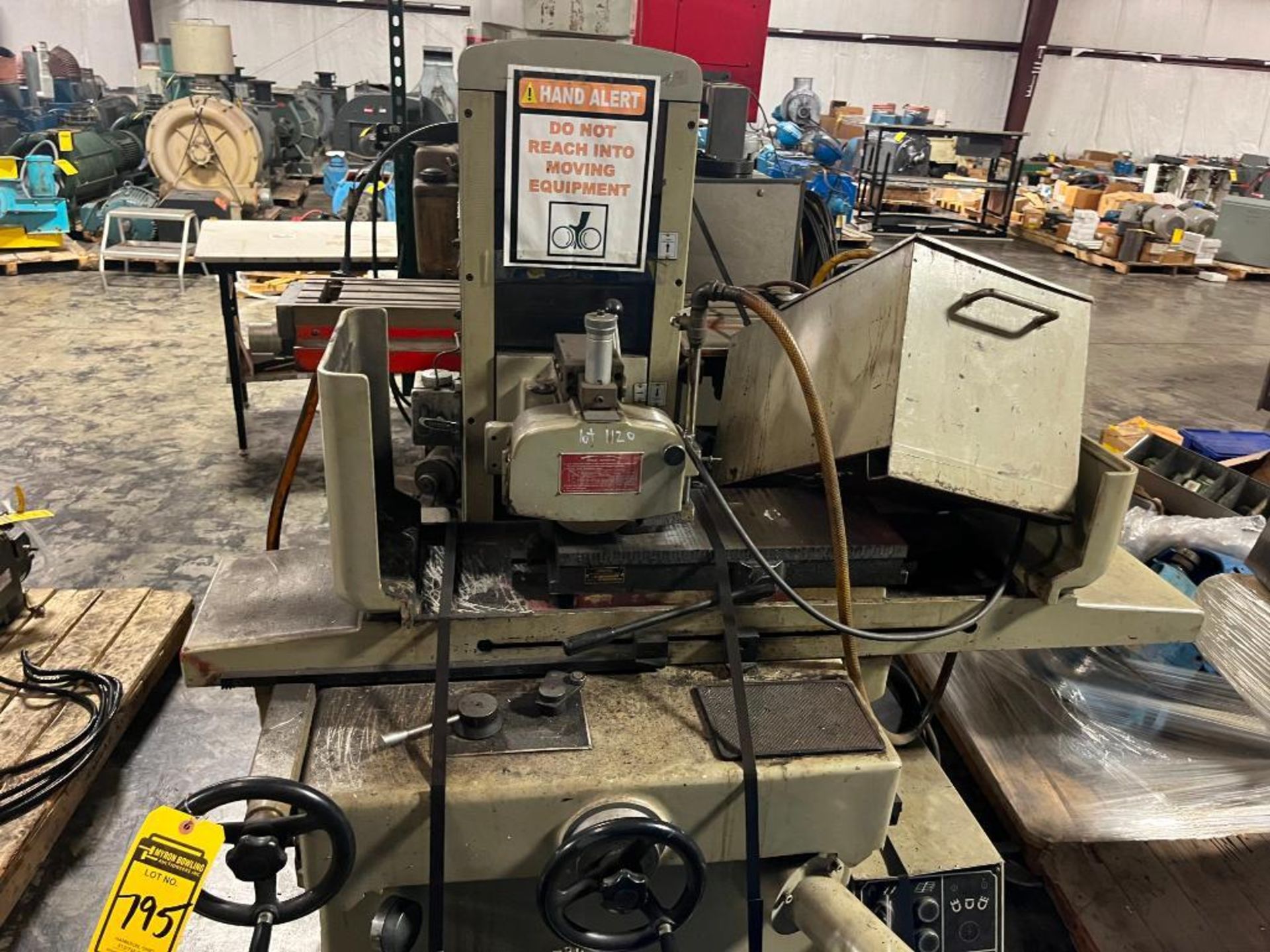 1983 18" x 8" Kent Industrial Horizontal-Spindle Surface Grinder, Model KGS-250AH, S/N 830402-4, w/