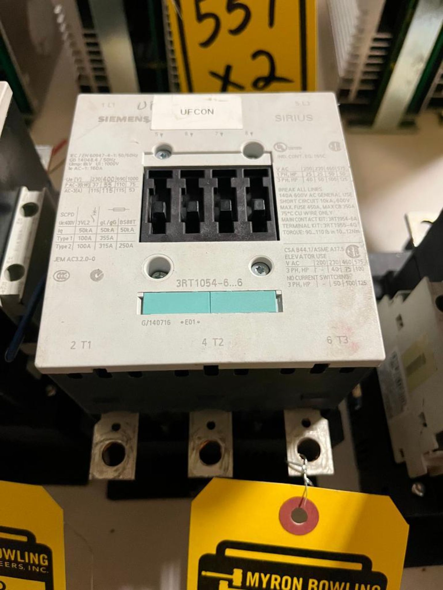 (2x) Siemens Sirius Contactor - Image 3 of 5