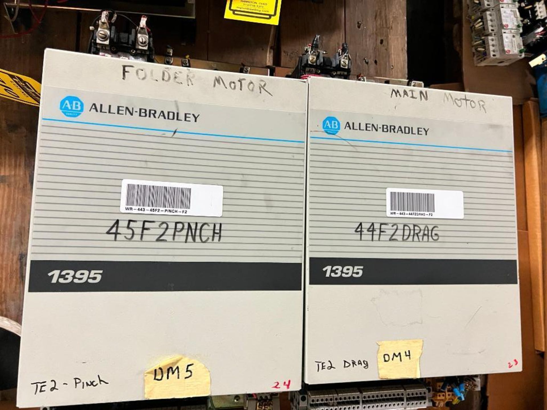 (2x) Allen-Bradley 1395 AC Drives