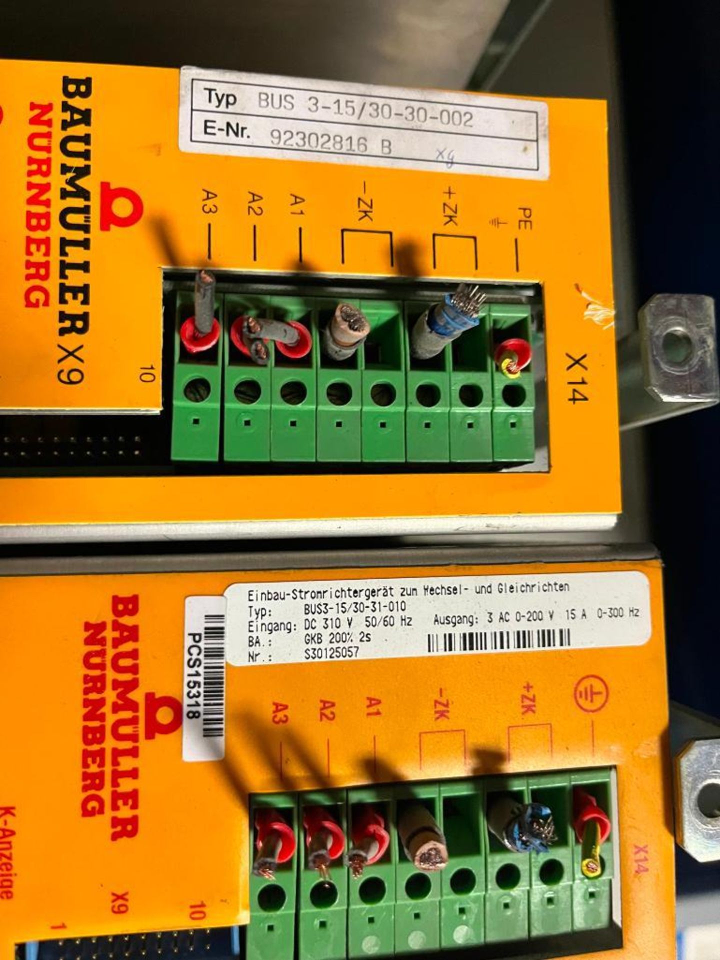 (2x) Baumuller Nurnberg Servo Drive - Image 3 of 3