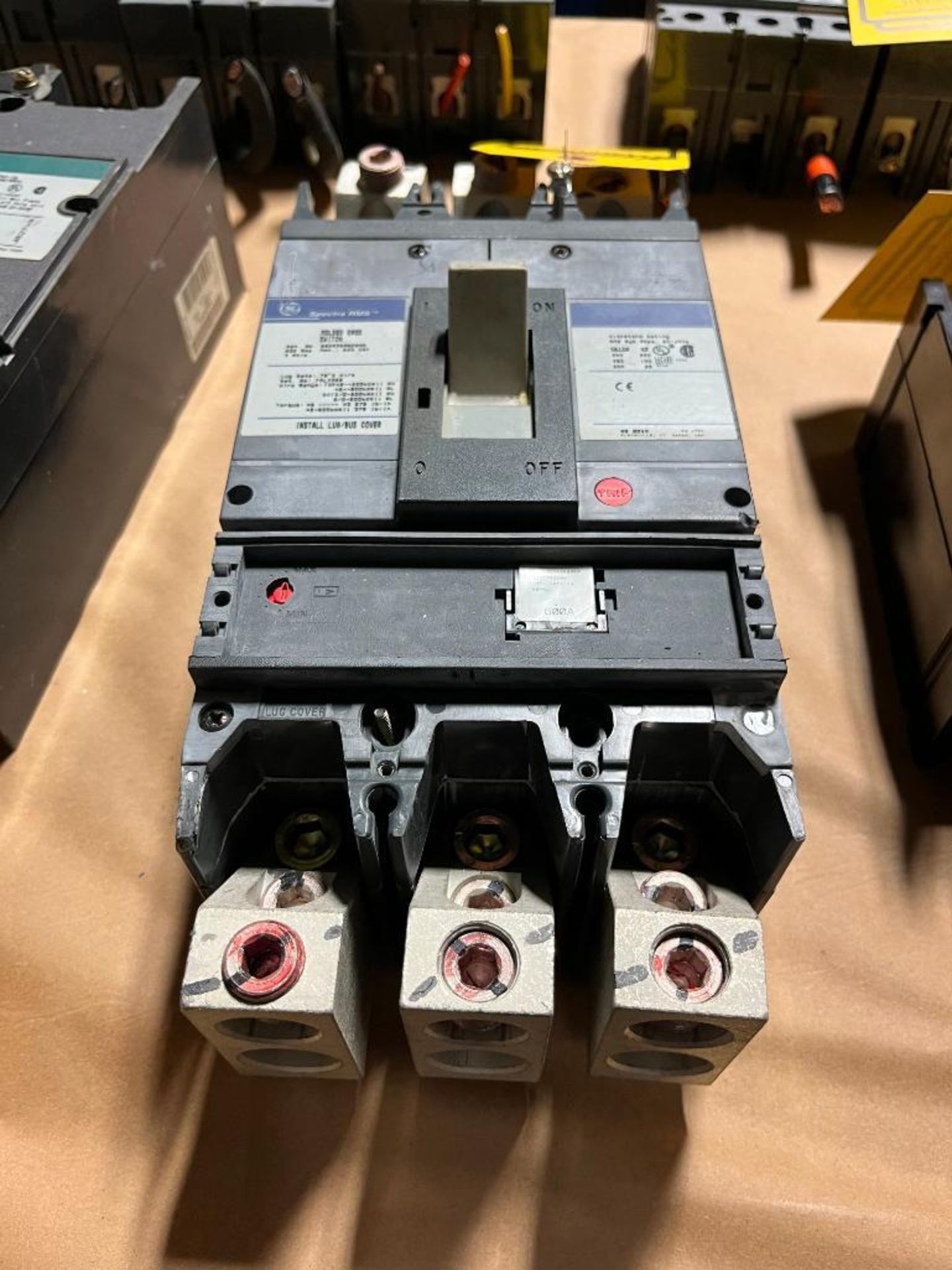 GE 3-Pole Spectra RMS Breaker