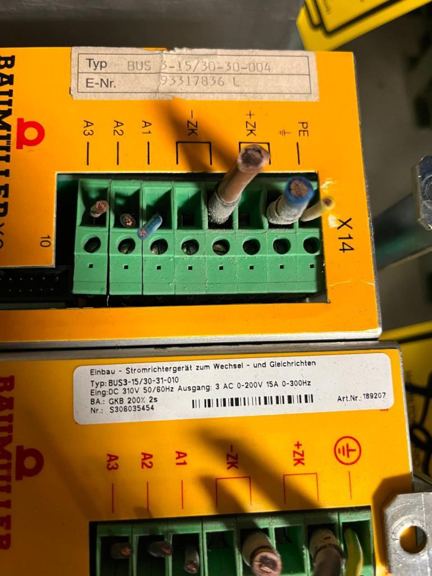 (2x) Baumuller Nurnberg Servo Drive - Image 3 of 3