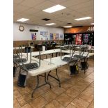 (11) Folding Tables & (28) Chairs ($25 Loading fee will be added to buyers invoice)