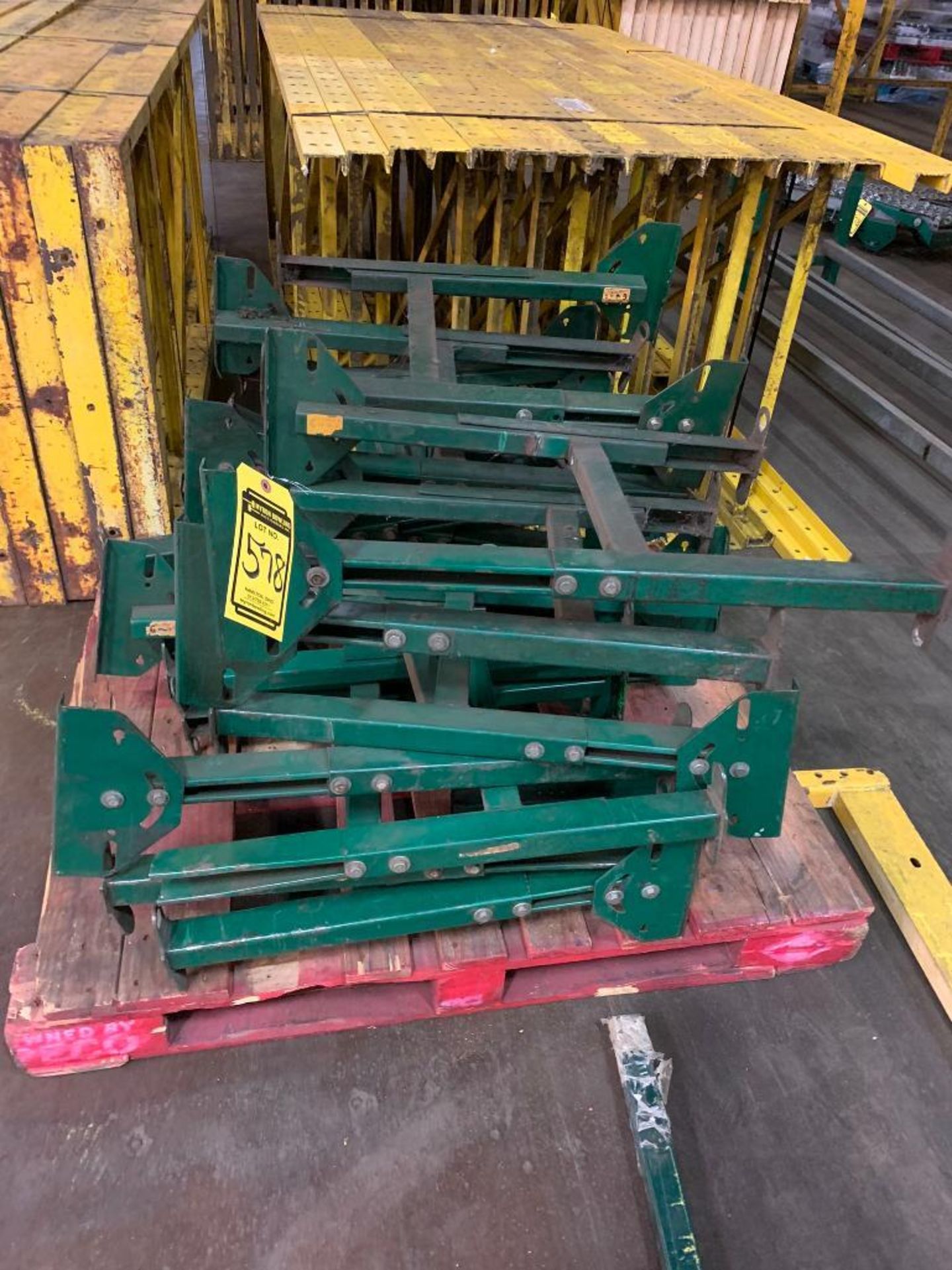 Assorted Conveyor: Gravity, Curves & Straights, Belt, Legs, Belting ($50 Loading Fee will be added t - Image 7 of 9