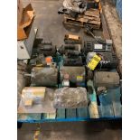 Pallet of Assorted Electric Motors ($25 Loading fee will be added to buyers invoice)