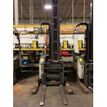 2021 Crown 4,500 LB. Capacity Reach Truck, Model RM6025-45, S/N 1A605300, 140" Mast Collapsed Height