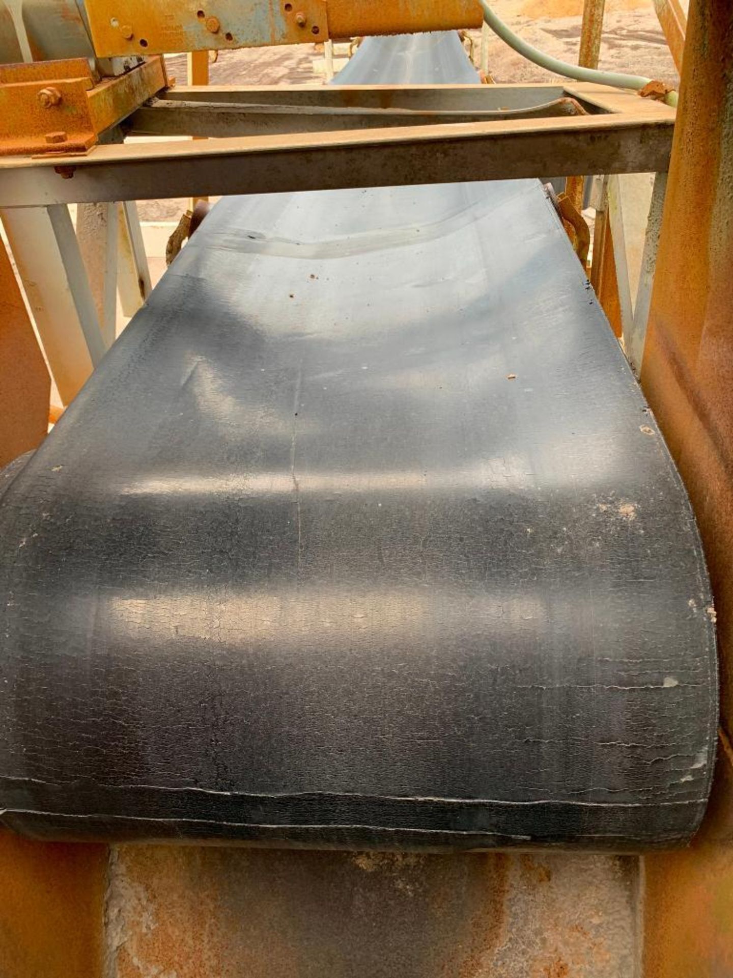 Chip Conveyor w/ Load Hopper, Approx. 236' L
