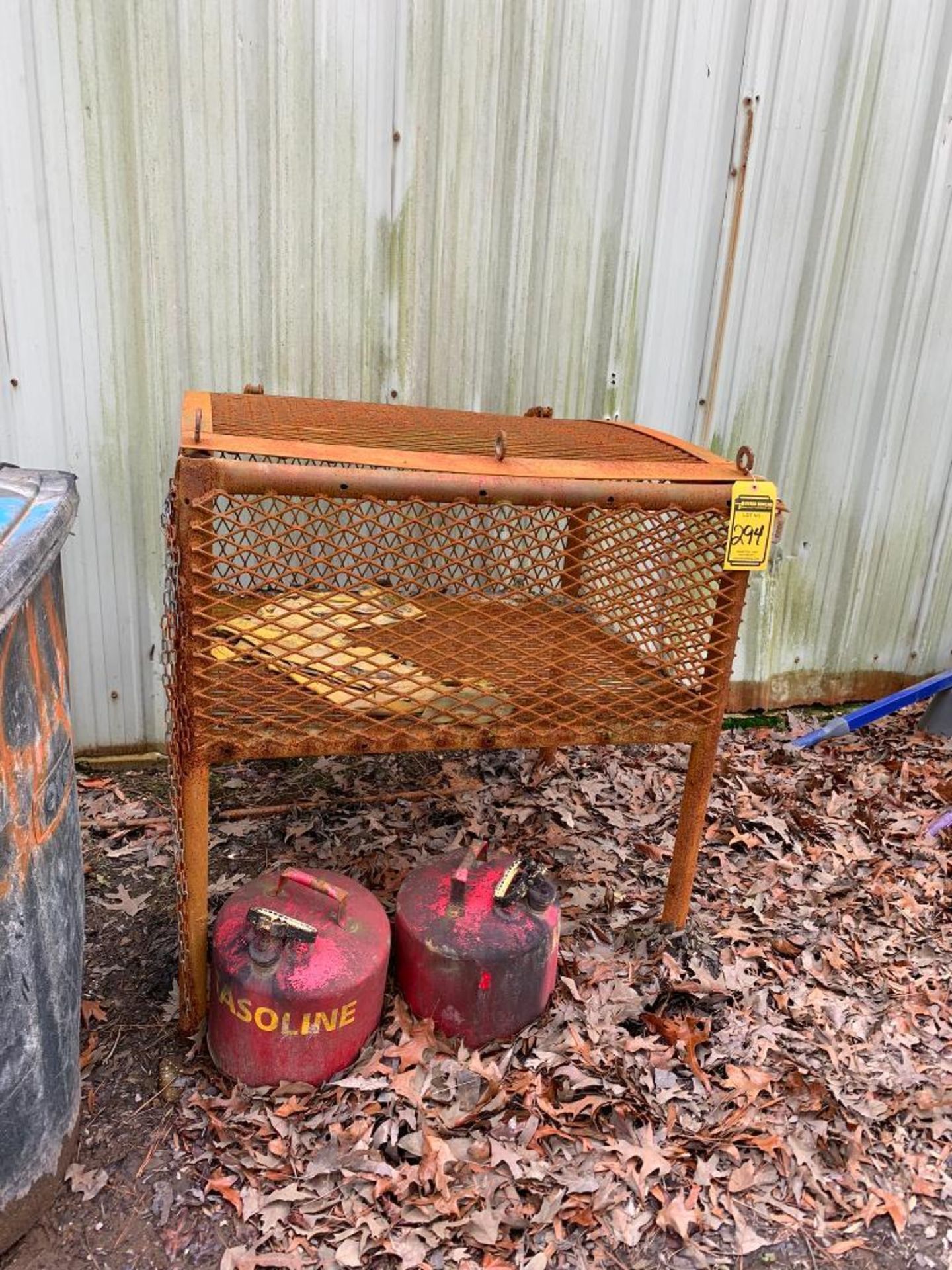 (2x) Steel Stock Racks w/ Content & Assorted Scrap Content Around Mechanics Garage - Image 7 of 10