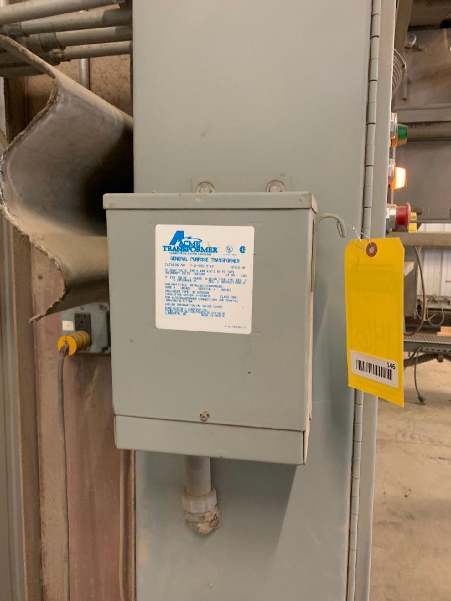 Electrical Enclosure w/ Allen-Bradley PanelView 550, Geo Bond System - Image 2 of 2