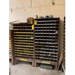 (3) Lawson Pigeonhole Bolt Bins w/ Content