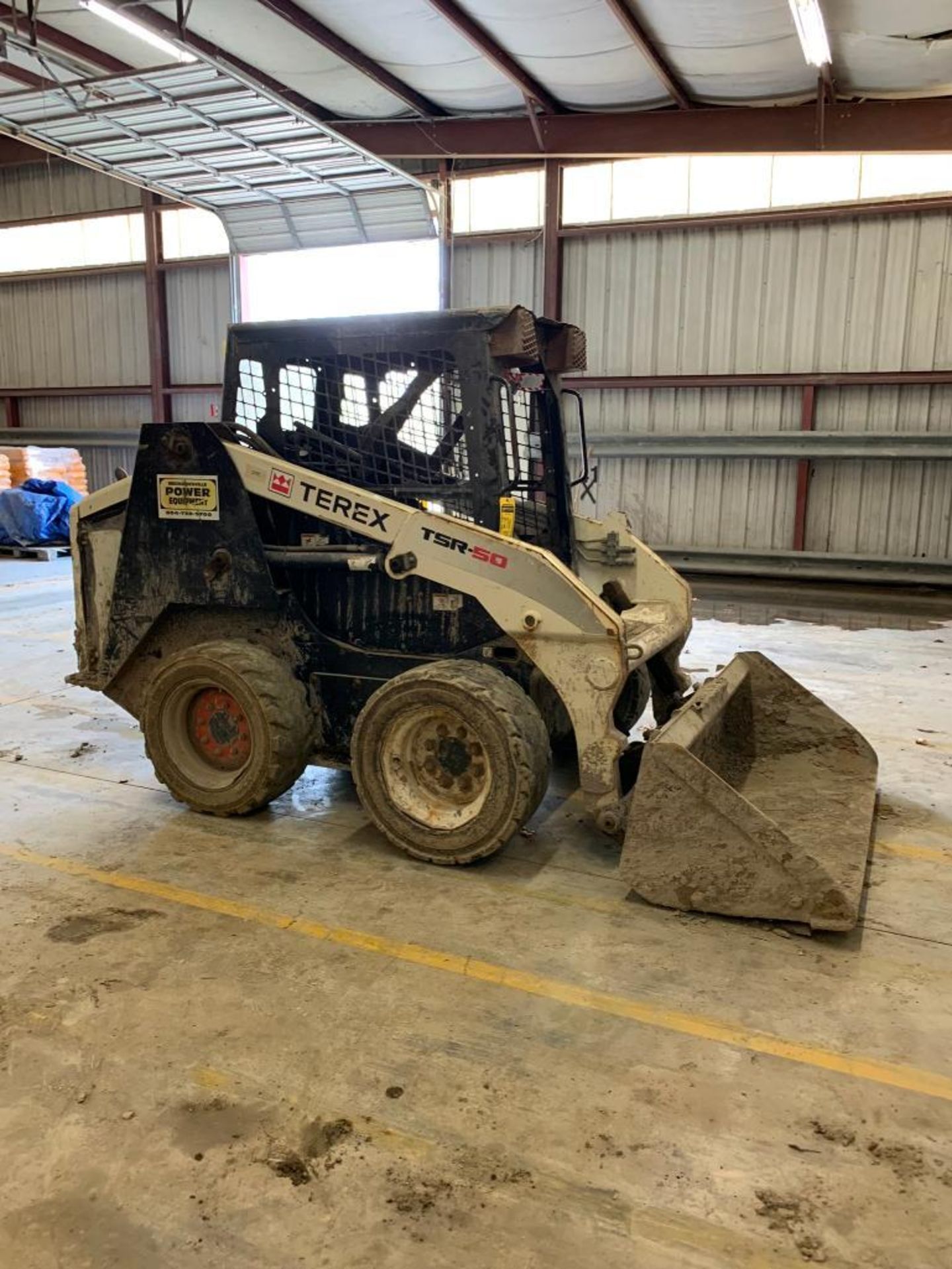 2011 Terex TSR-50 Skid Steer, 60" Bucket, Runs but Needs Engine Repairs, 2,244 Hours - Image 2 of 9