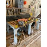 Steel Table w/ Wilton 5-1/2" Bench Vice