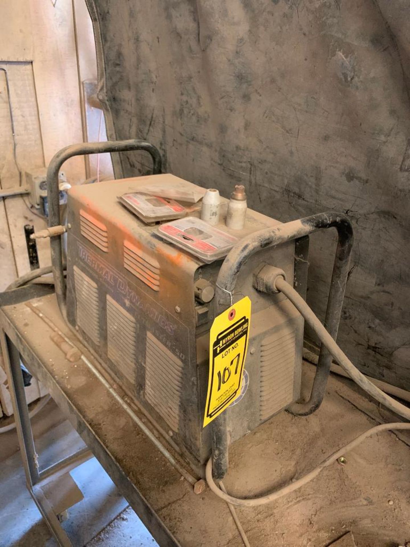 Thermal Dynamics Cutmaster 50 Plasma Cutter, Cart