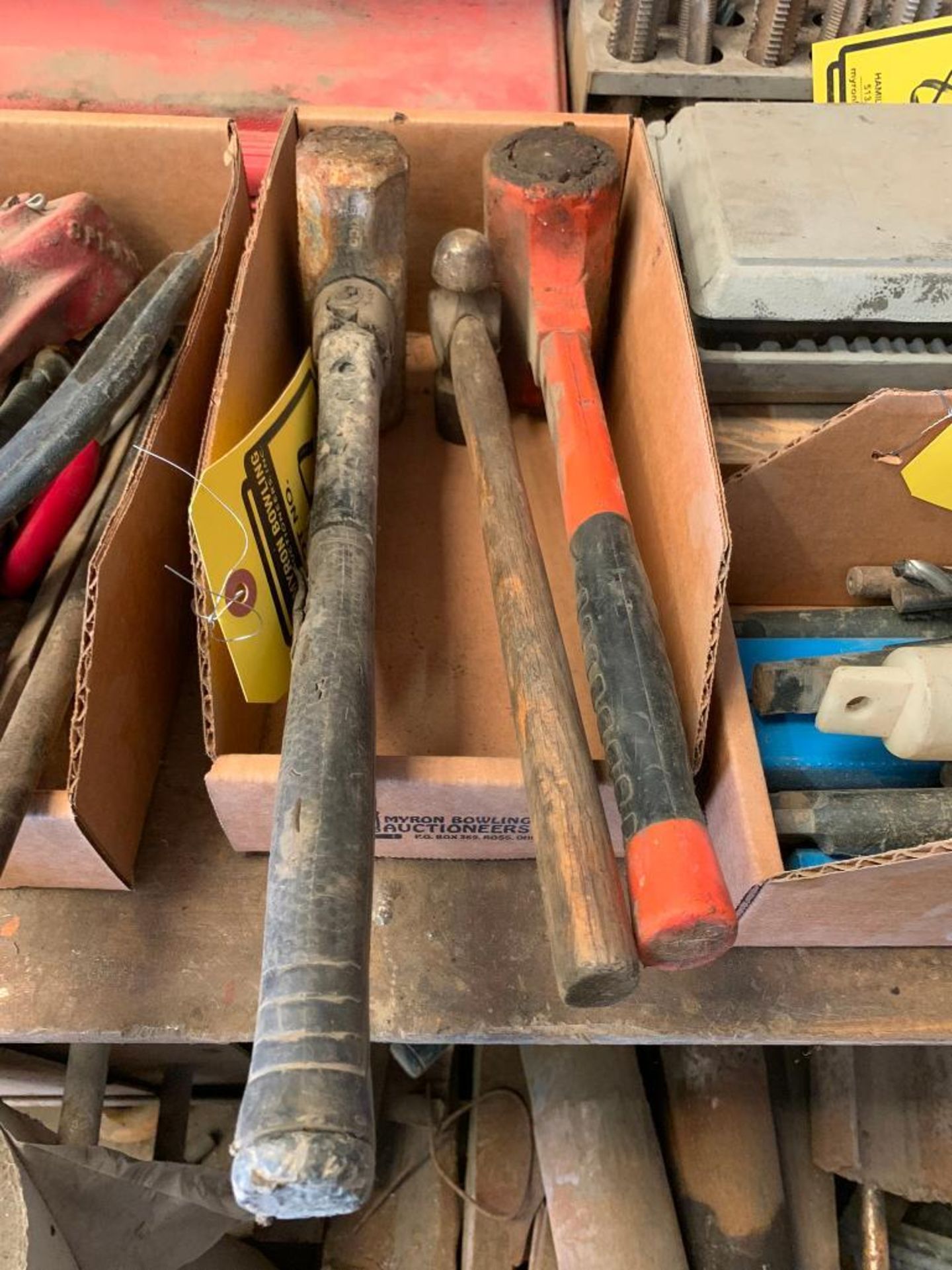 Box of Assorted Hammers