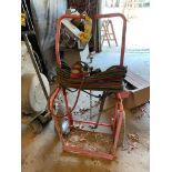 Torch Cart w/ Hose, Gauges & Straight Gun