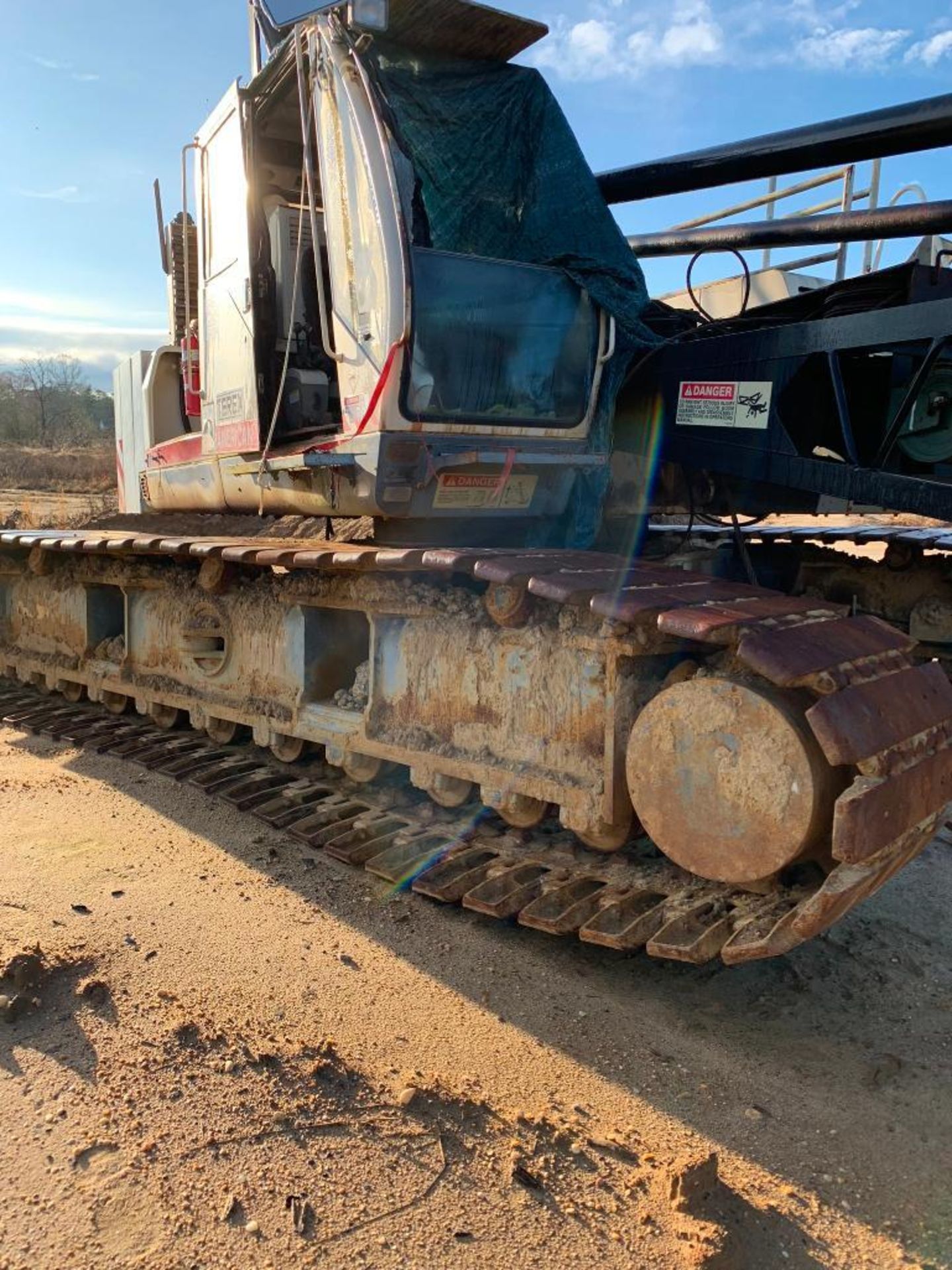 Terex HC 80 Drag Line Crane, S/N AC4079, Missing Section of Boom (Windshield Is Broken Out, Runs) (L - Image 14 of 31