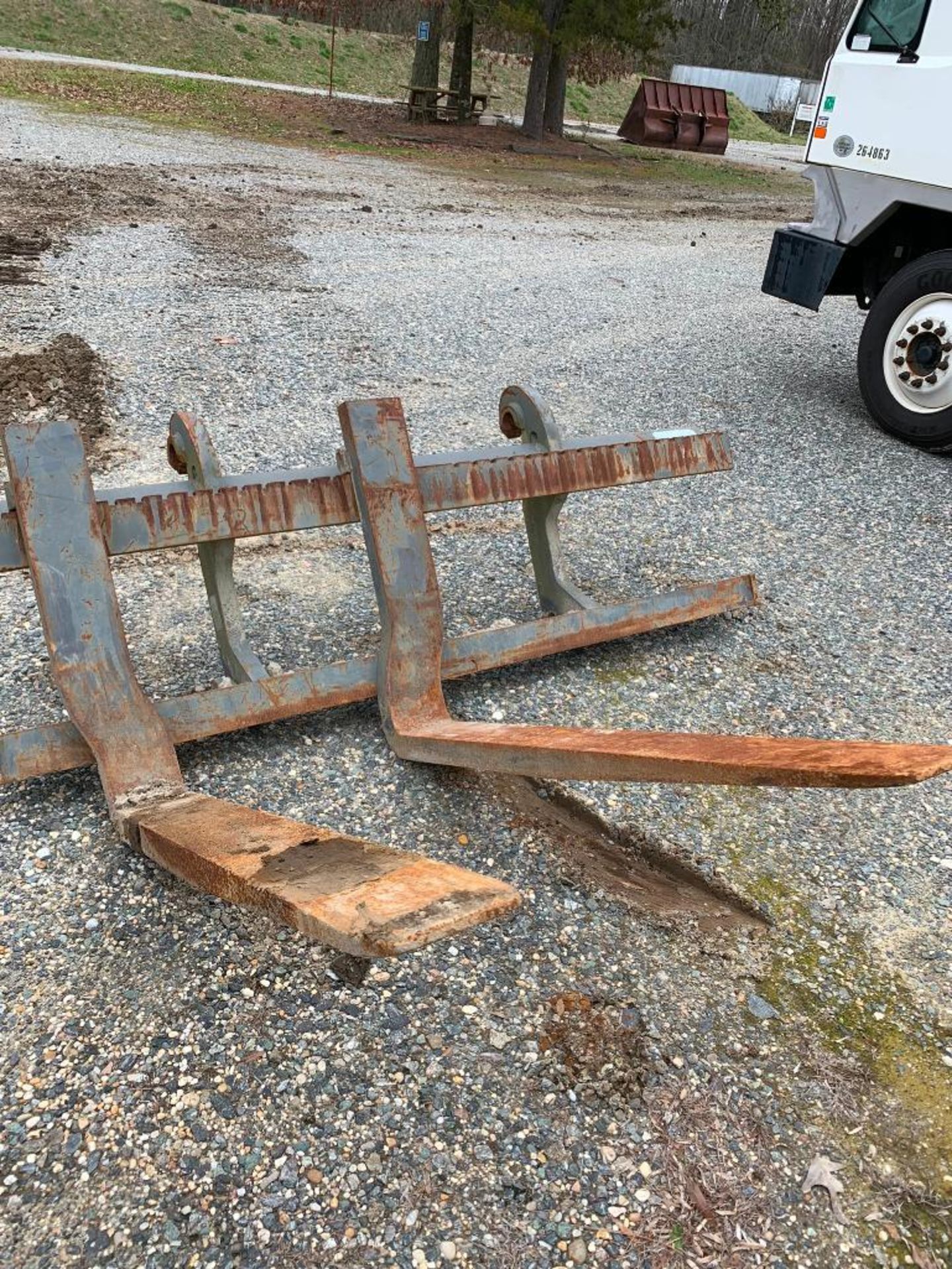 Volvo Wheel Loader Forks, 56" L - Image 2 of 2