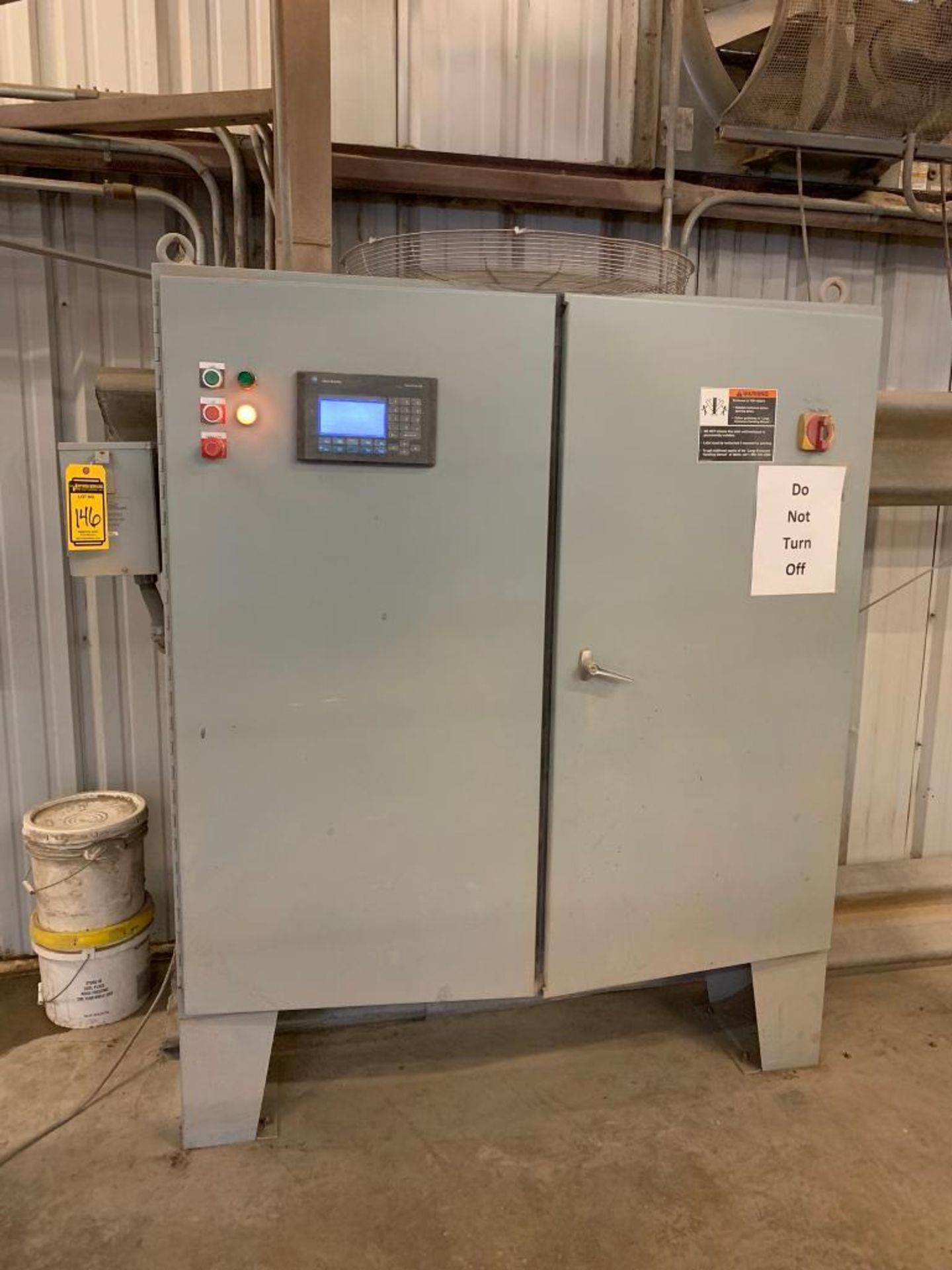 Electrical Enclosure w/ Allen-Bradley PanelView 550, Geo Bond System