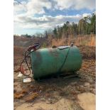 Approx. 500-Gallon Diesel Tank (Empty) & Fill-Rite 115 V Pump (Location: Dusty Rd., Walkerton, VA 23