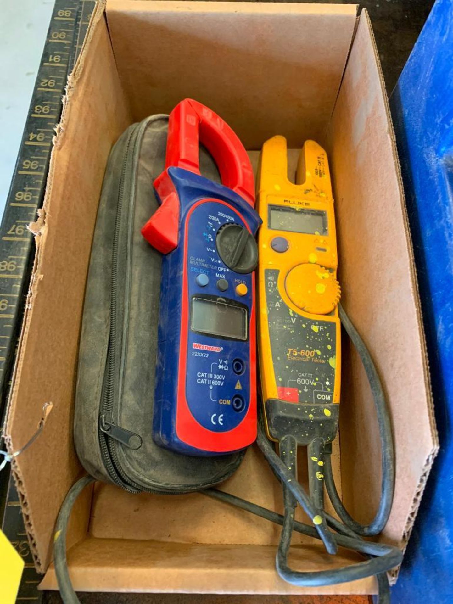 Fluke T5-600 Electrical Tester & Westward Amprobe