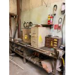 Steel Workbench w/ 6" Columbian Bench Vice & Content