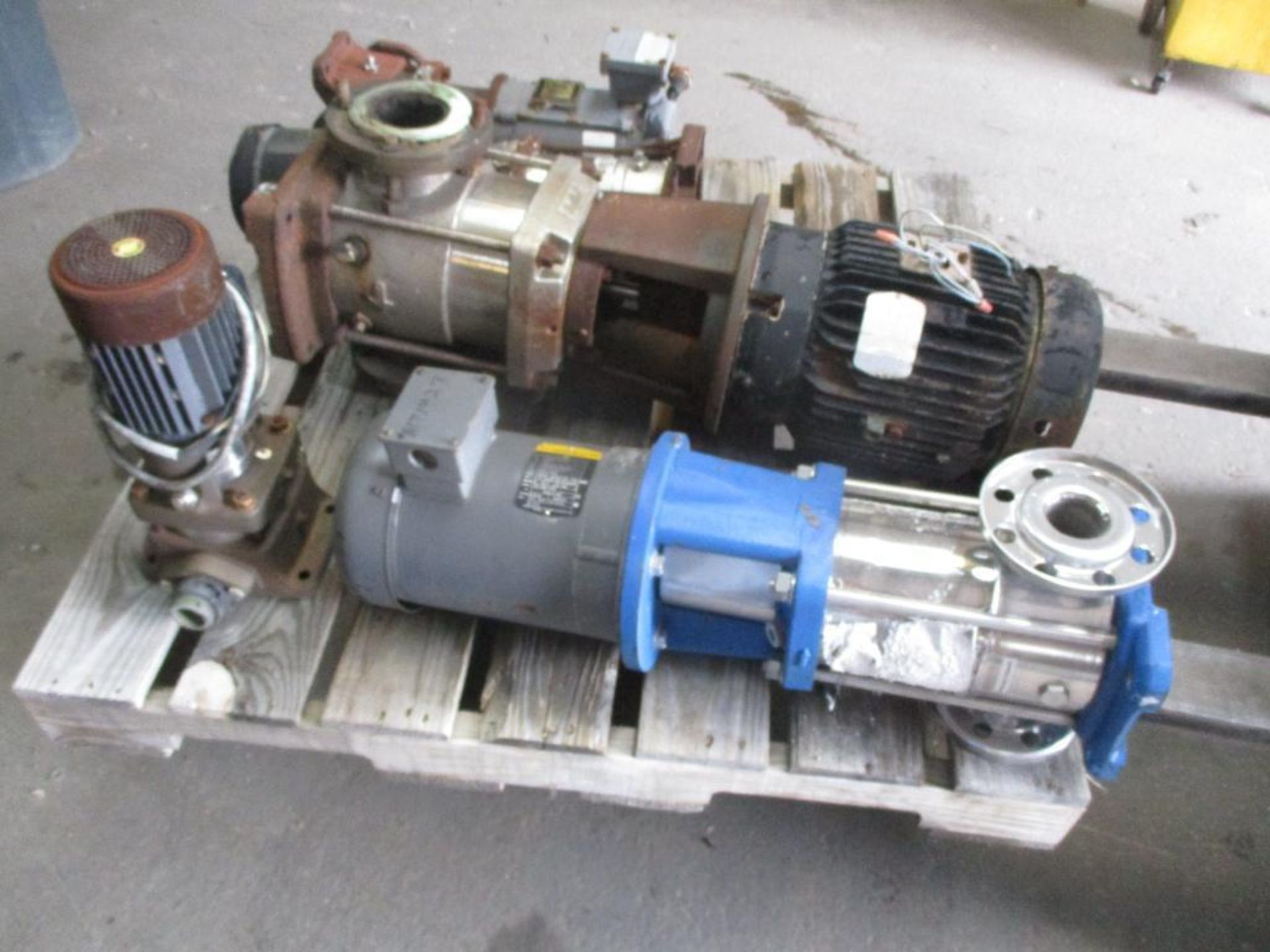 (Used) Berkley 3HP 2" Stainless Pump, Grundfos CRN45, 7-1/2HP, 3" Pump, Grundfos CR4-10, .37KW, 1-1/ - Image 4 of 4