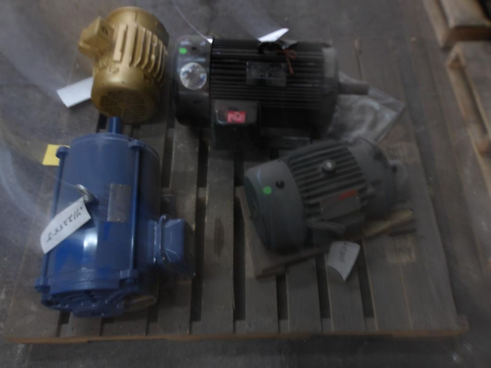 (4) Electric Motors; Teco, Ingersoll Rand, Reliance, Baldor (New) - Image 2 of 3