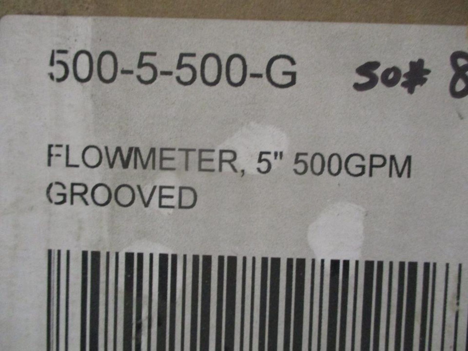 (9) Boxes of GVI 5" 500GPM Grooved Flowmeters (New in Box) - Bild 3 aus 4