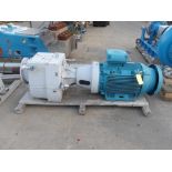 Weg Motor & Gearbox, 125 HP, 1780 RPM, 480 V (New)