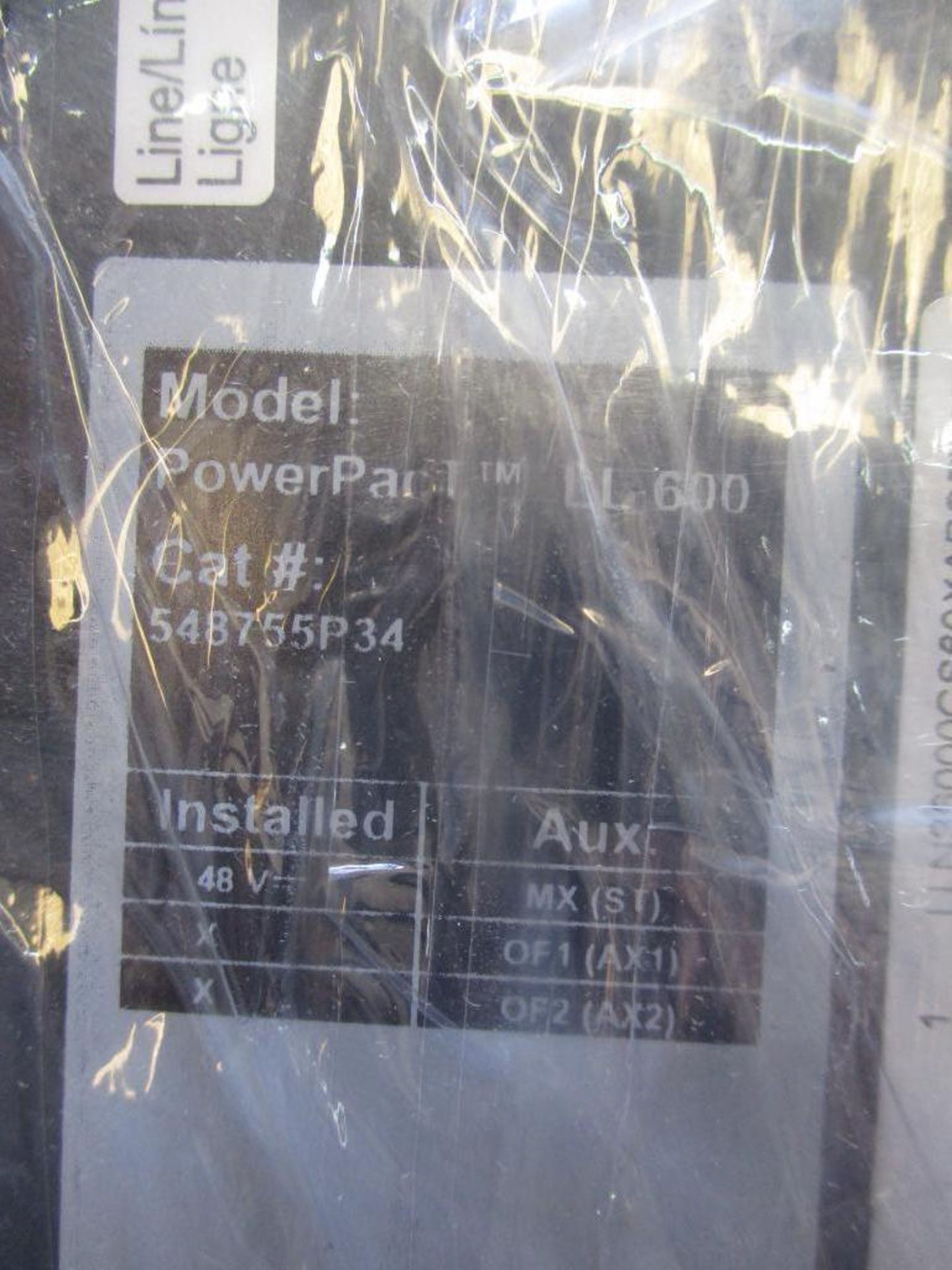 Square D 600 AMP Circuit Breaker, 548755P34, 600A, 3P, 600VAC, PowerPacT (New in Box) - Image 3 of 4
