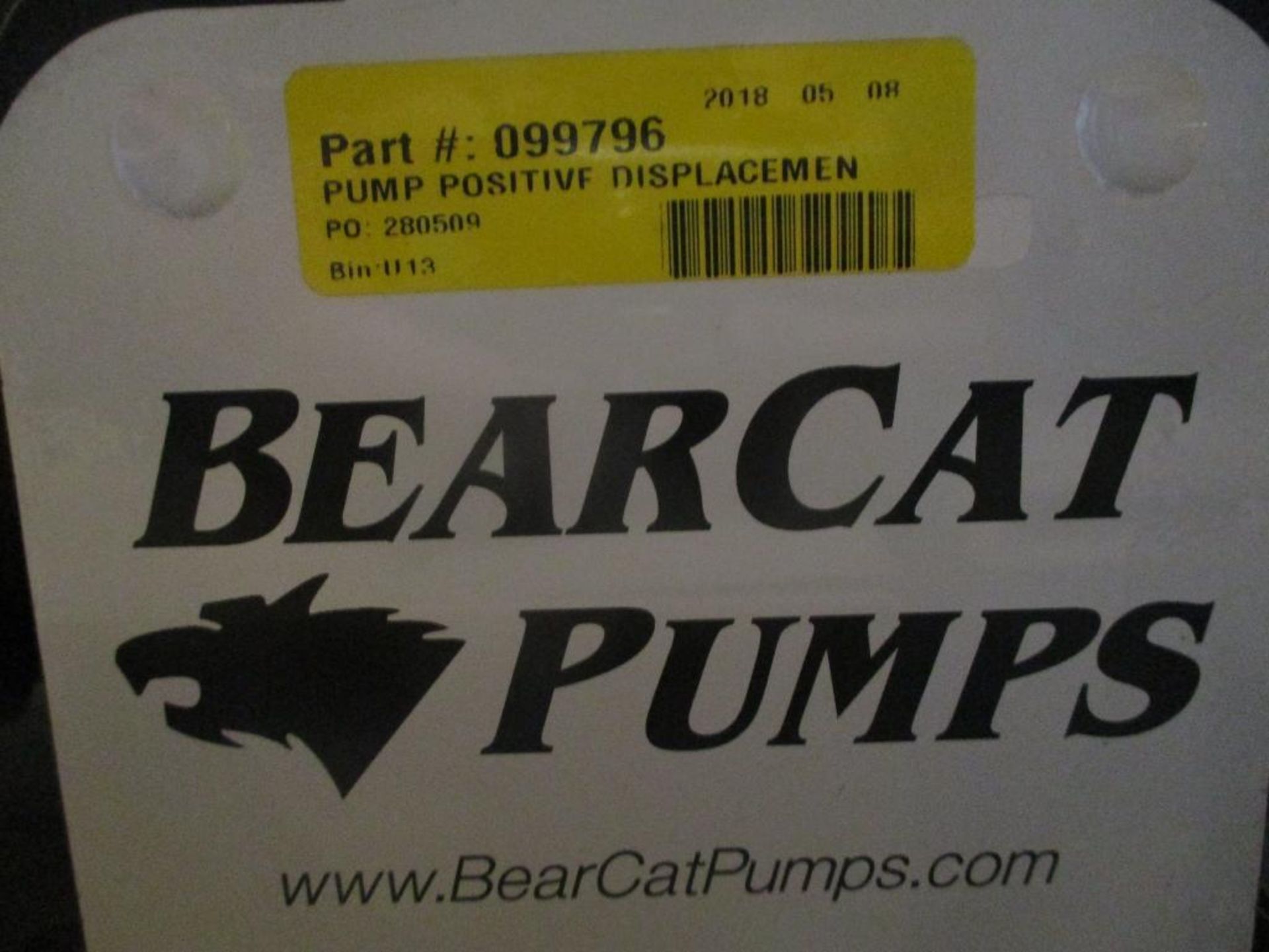 Bearcat Positive Displacement Pump, Part No. 099796 (New) - Image 4 of 4