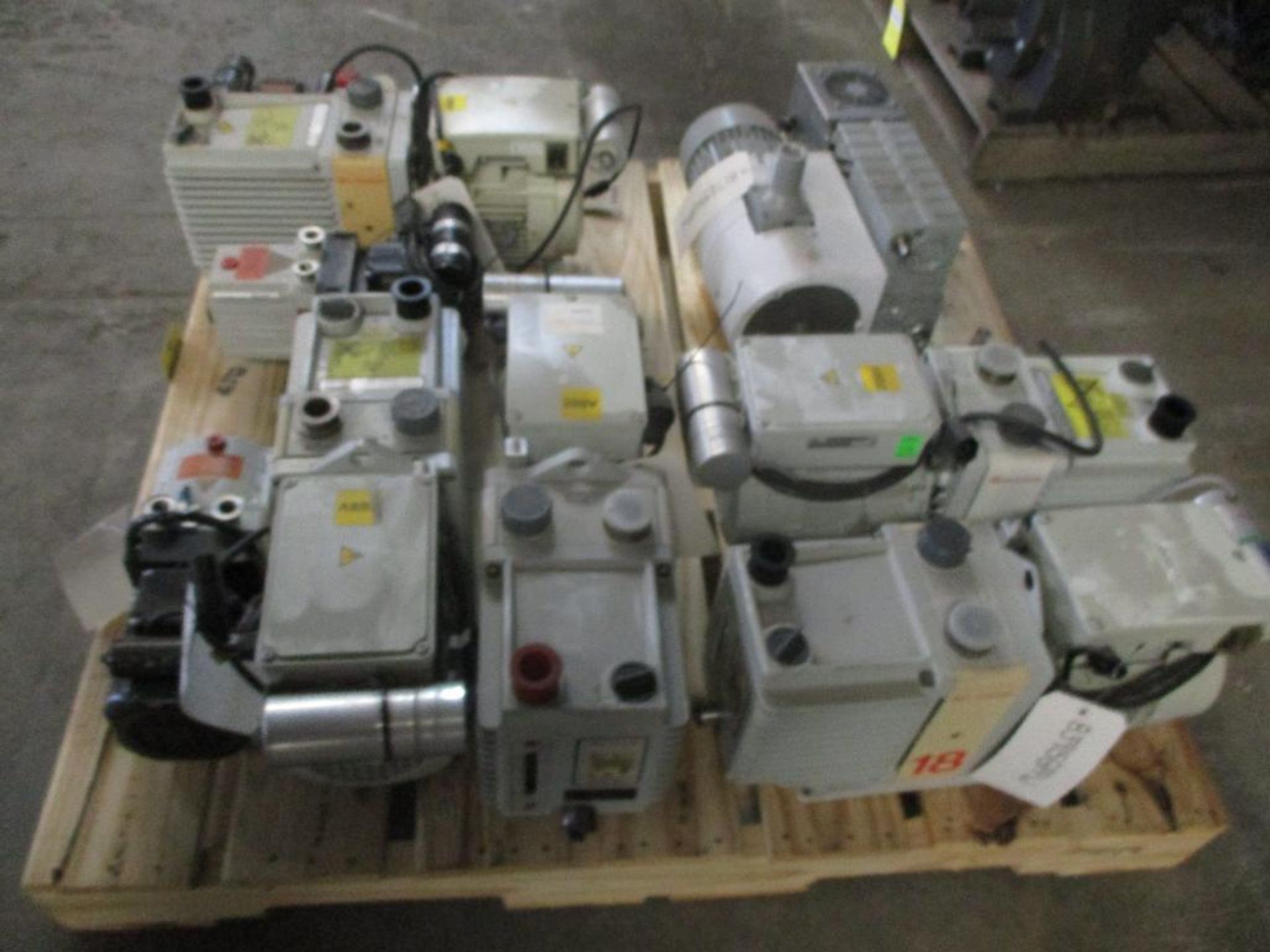 Vacuum Pumps; (4) Edwards E1M18, (1) E2M18, Pfeiffer DV03, DV02.5, DV02, Agilent MS40-S - Image 2 of 4