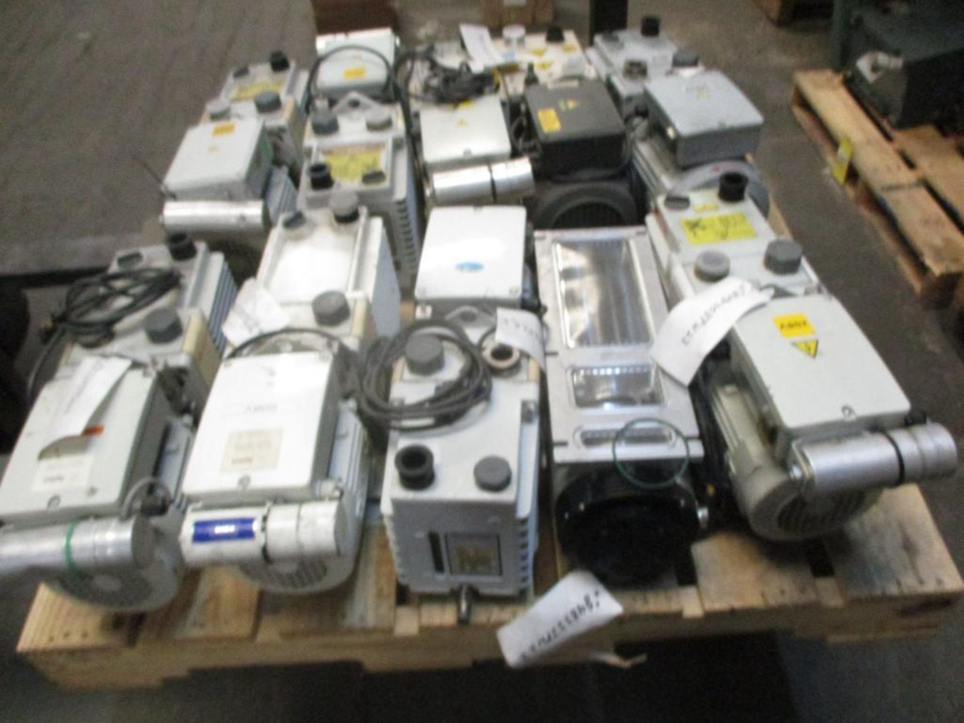 (10) Vacuum Pumps: (8) Edwards E1M18, (1) Agilent DS402, (1) Edwards EXT406-200-30H - Image 4 of 4