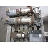 (2) Ebara EVMJ105 Stainless 5HP 2" Pump, CRE5-1-1/2" Pump, Grundfos 1-1/2" Stainless Pump