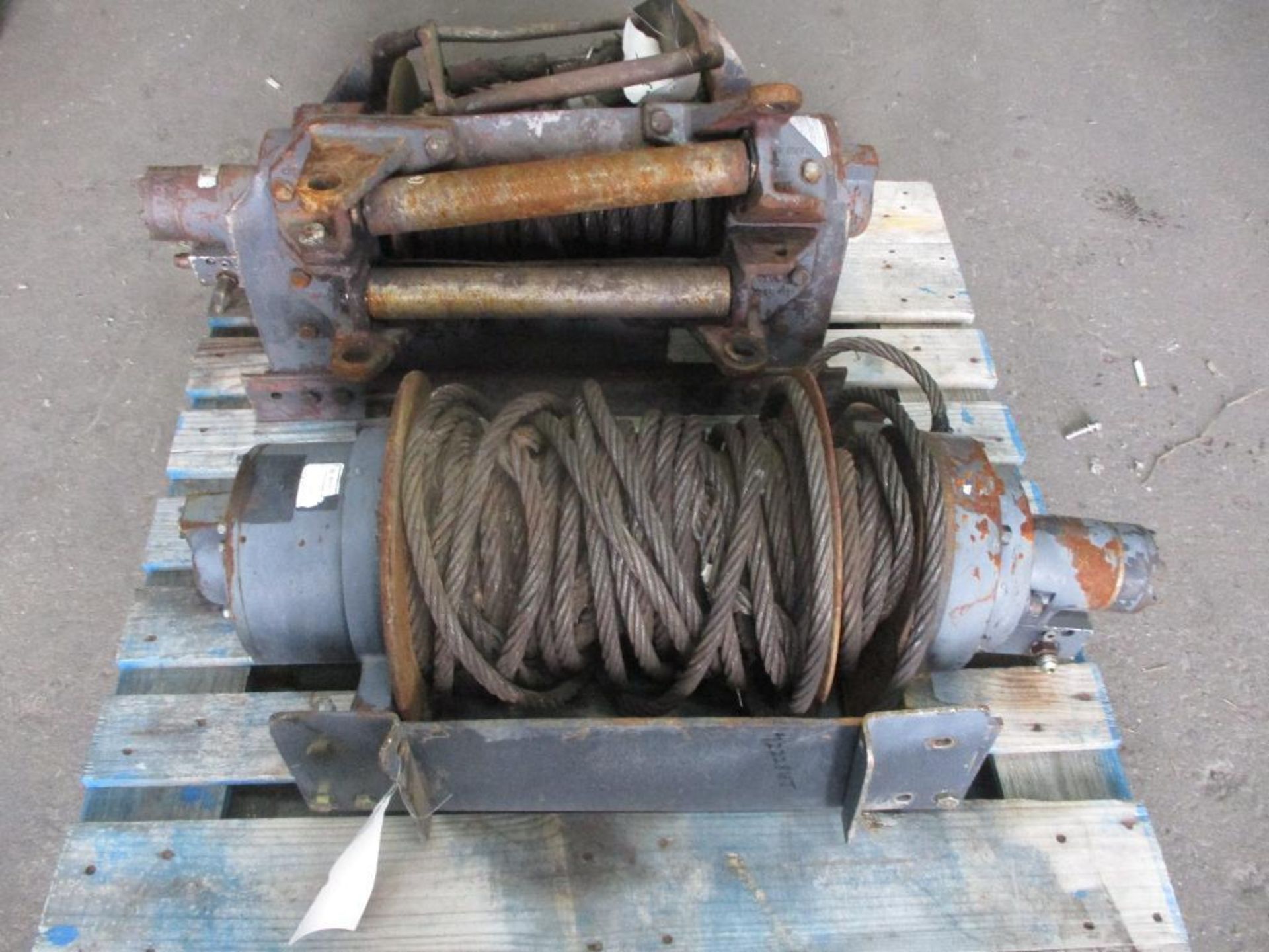 (2) DP 20,000 LB. Hydraulic Winches (Used)