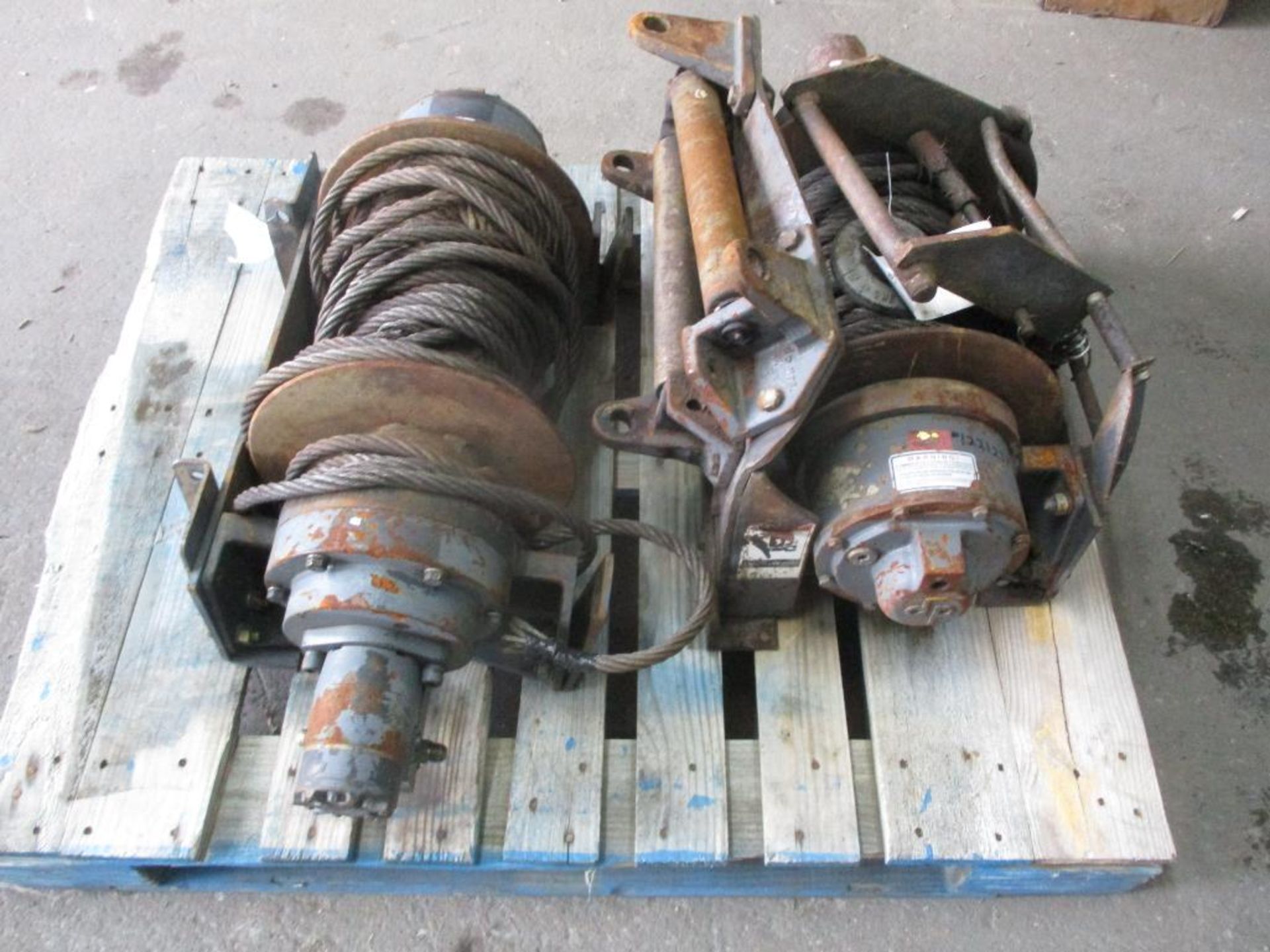 (2) DP 20,000 LB. Hydraulic Winches (Used) - Image 4 of 4