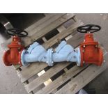 Watts 3" Double Check Backflow Prevent, 175 PSI, 110F, Kennedy Valves (New)