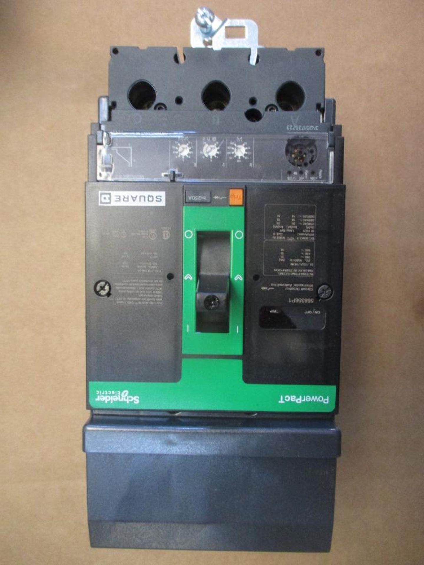 Square D 250 AMP Circuit Breaker, 568356P1, 3P, 250A, 600VAC, PowerPacT (New in Box)