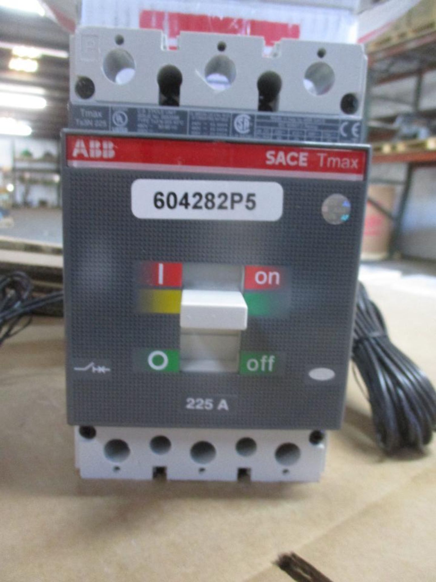 ABB 225 AMP Circuit Breaker, SACE TMAX TS3 N 225, 3-Pole (New in Box)