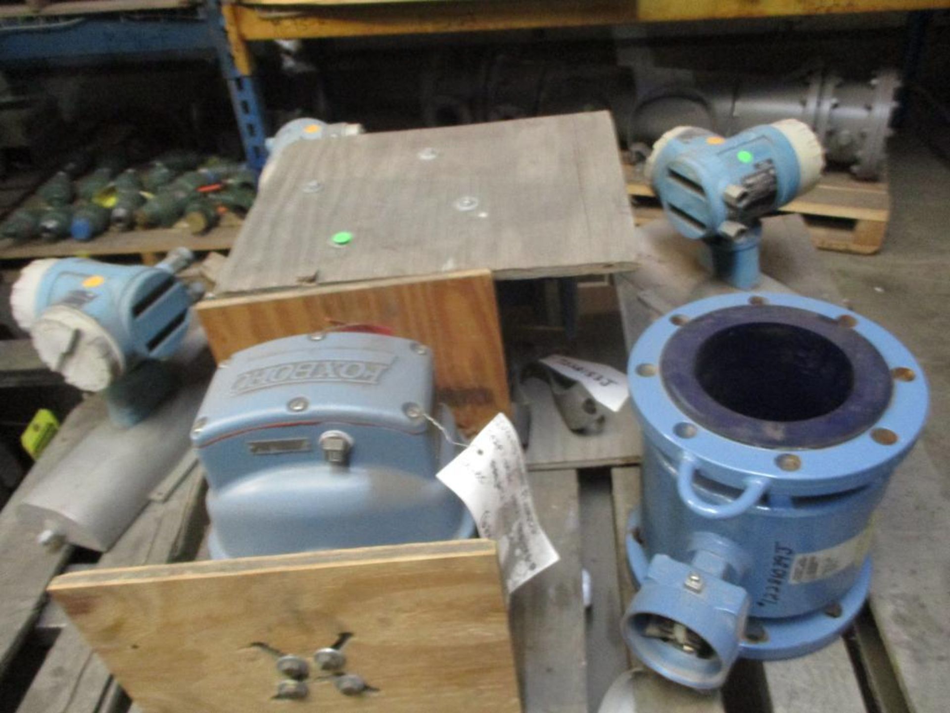 (3) (Used) Endress & Houser 1/8" Flow Meters, (New) Foxforo 1/2" Flow Meter, (Used) Rosemount 6", (U - Image 3 of 4