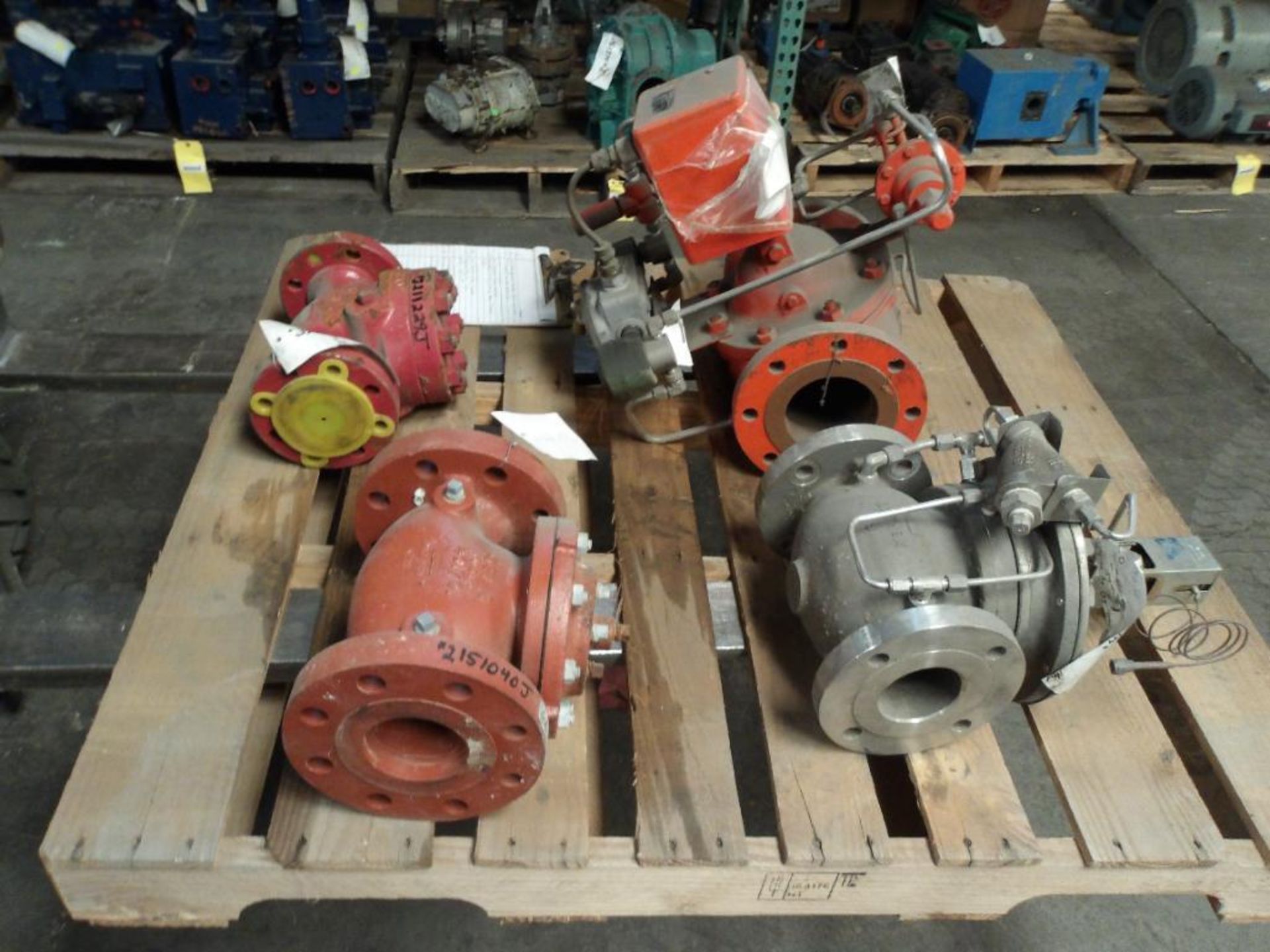 (4) Mixed Control Valves; Geosource, Metrex, OCV, Cameron Check (Iron, S/S, Steel WCC) (New)